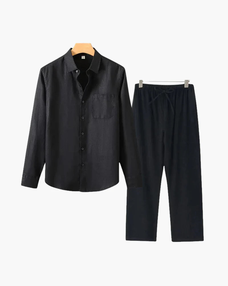 Aurelian Linen Set Long-sleeve