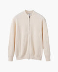 Rowe Rib Knit Zip Cardigan