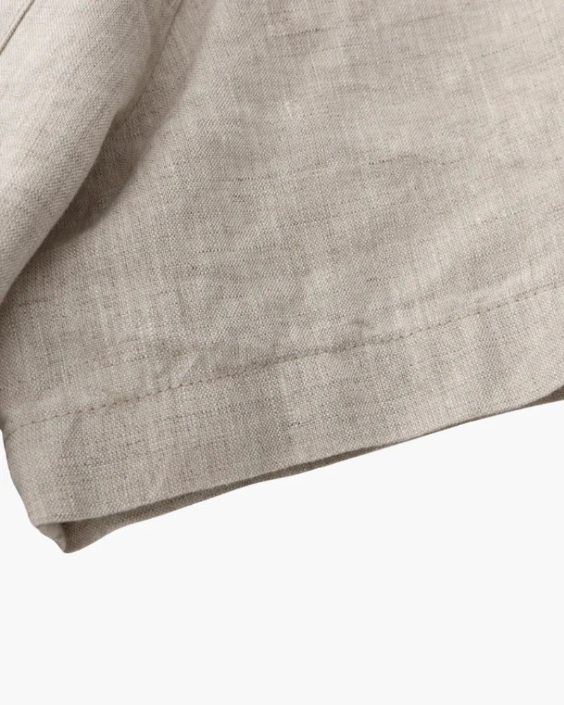 Rowe Classic Linen Shirt Short-sleeve