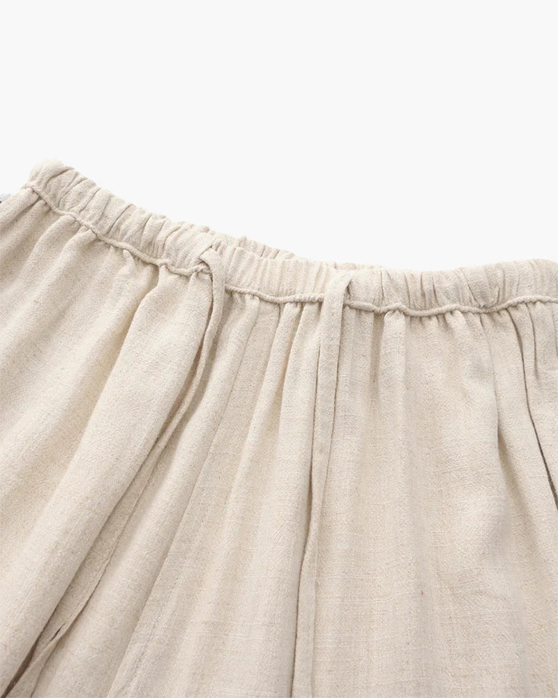 Rowe Slim Linen Trouser