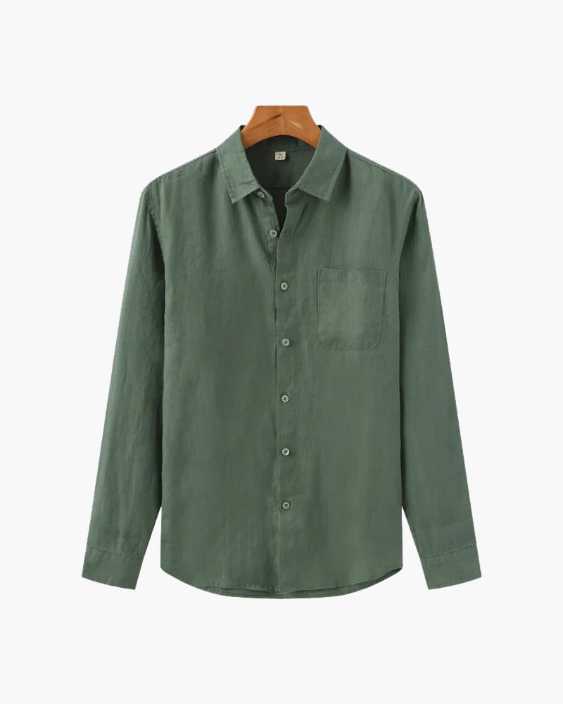 PD#MR023 - Cape Town - 100% Linen Shirt
