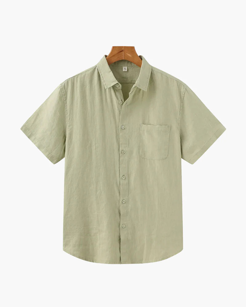 PD#MR012 - Cape Town - Linen Shirt (Shortsleeve)