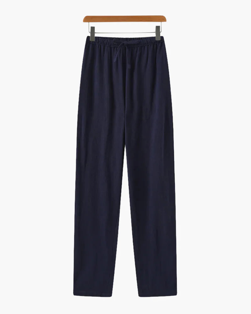 Rowe Slim Linen Trouser
