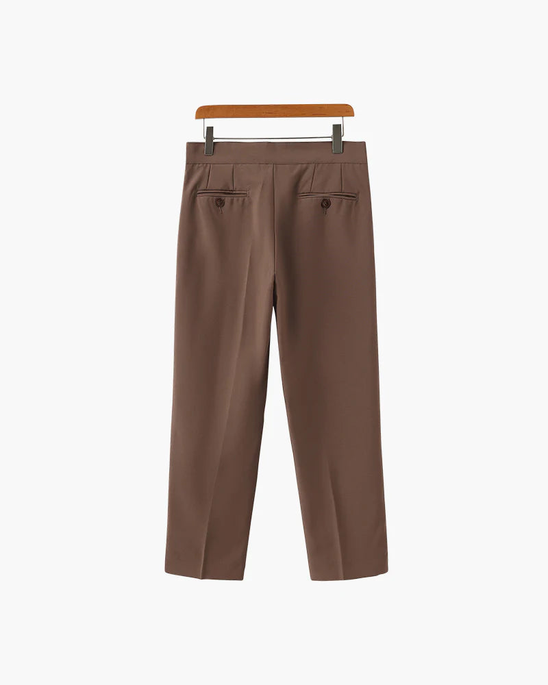 High-Waist Tailored Trouser