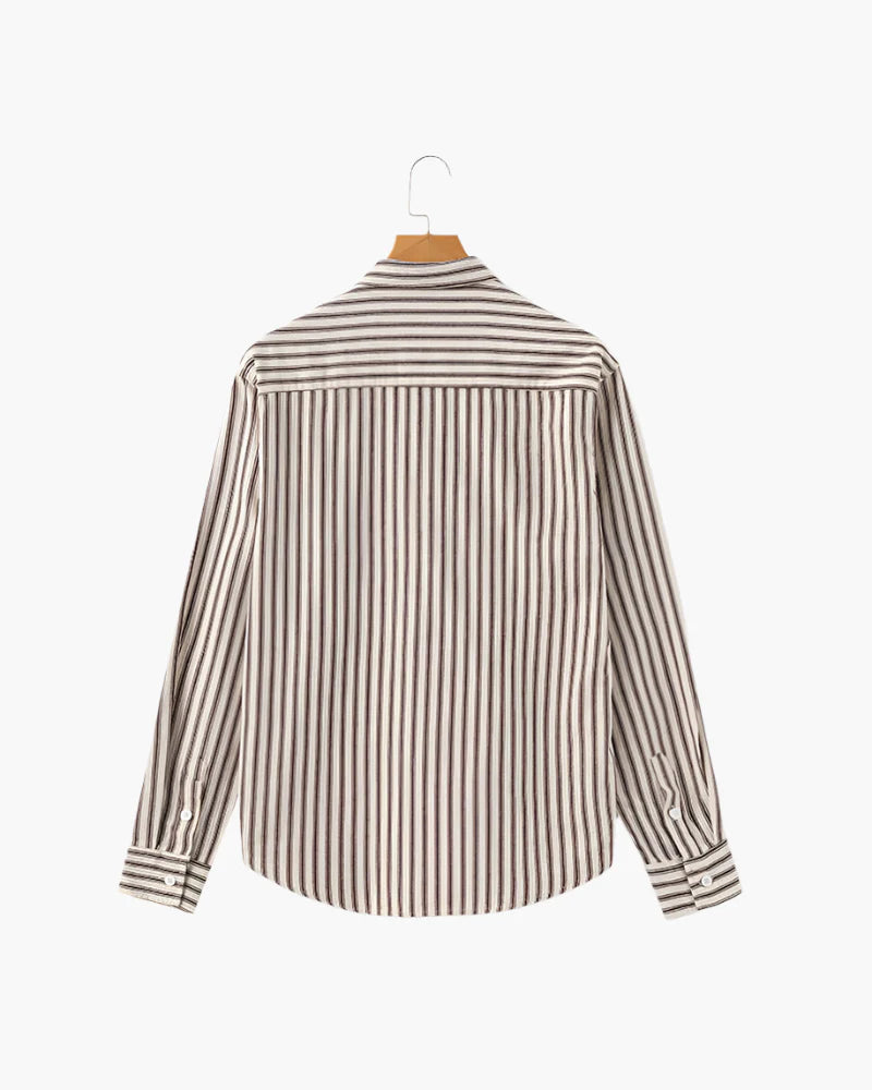 Rowe Fine Stripe Shirt
