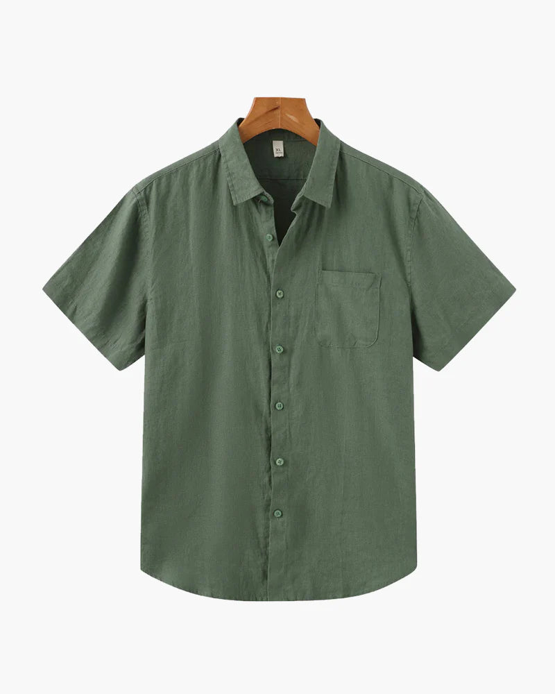 PD#MR012 - Cape Town - Linen Shirt (Shortsleeve)