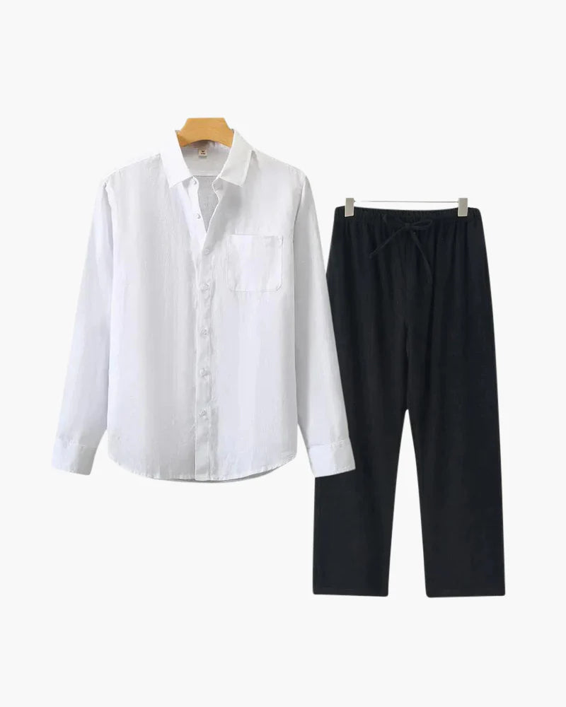 Aurelian Linen Set Long-sleeve