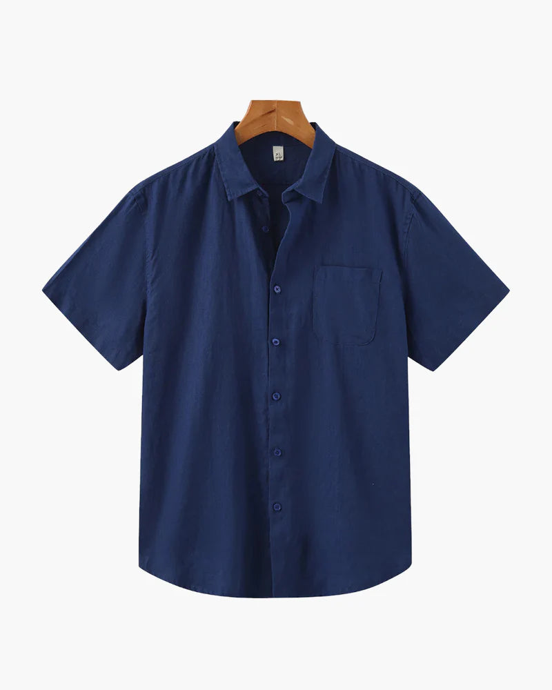 PD#MR012 - Cape Town - Linen Shirt (Shortsleeve)