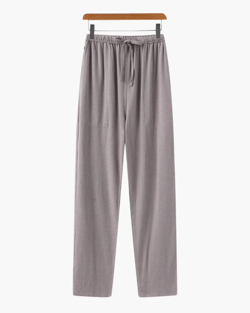 Rowe Slim Linen Trouser