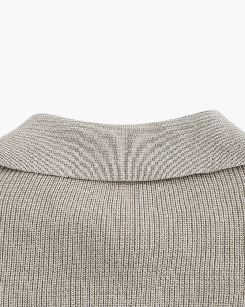 Chunky Knit Half-Zip