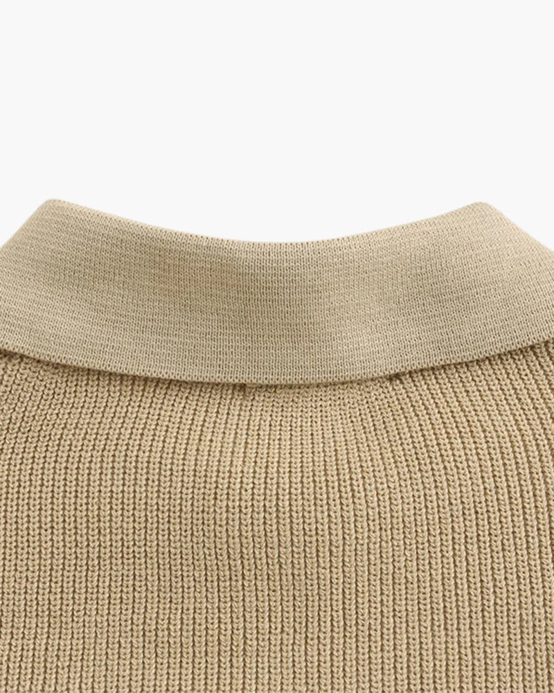 Chunky Knit Half-Zip
