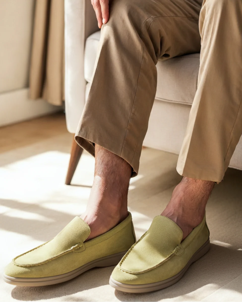 Montague Suede Minimal Loafer
