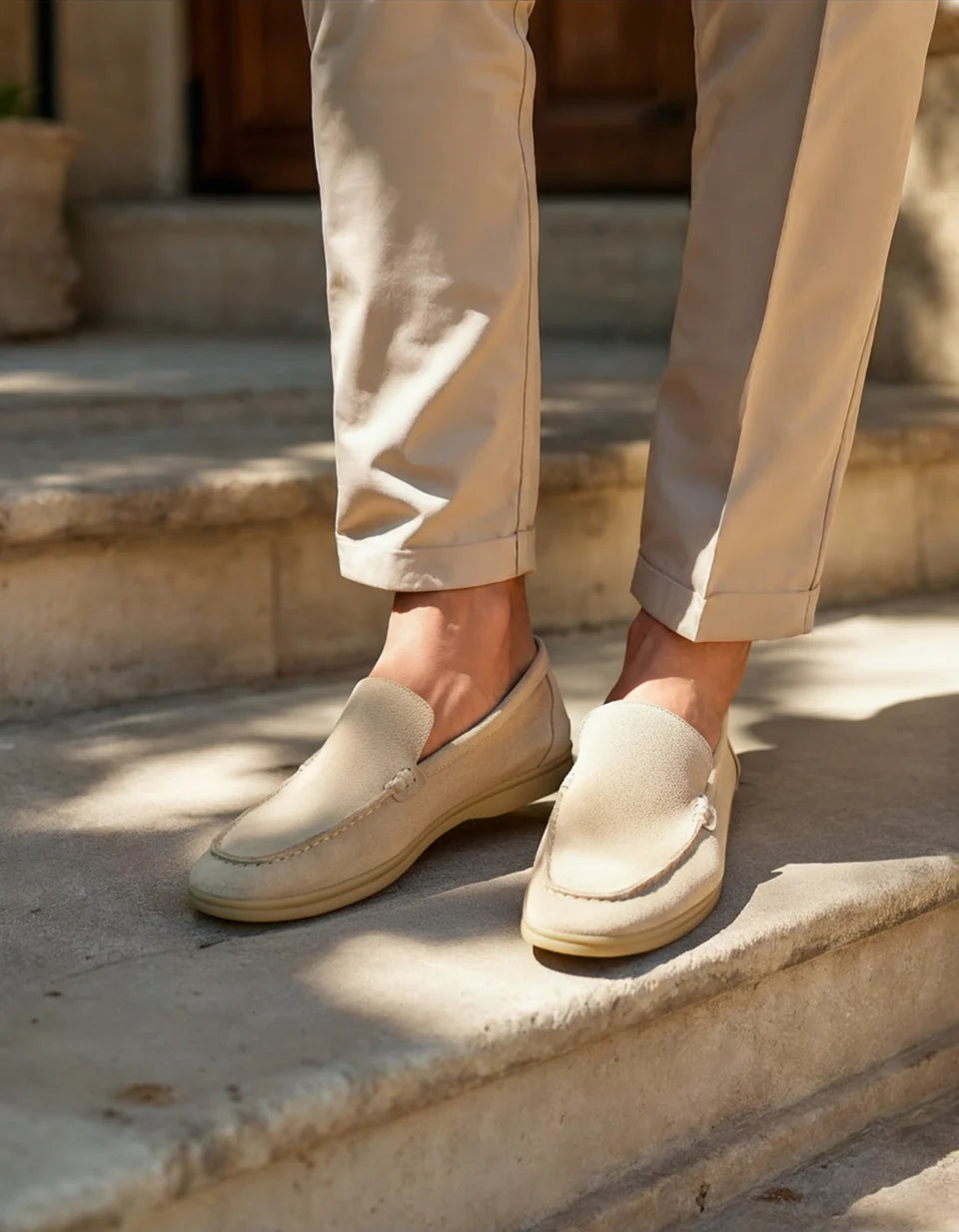 Montague Suede Minimal Loafer