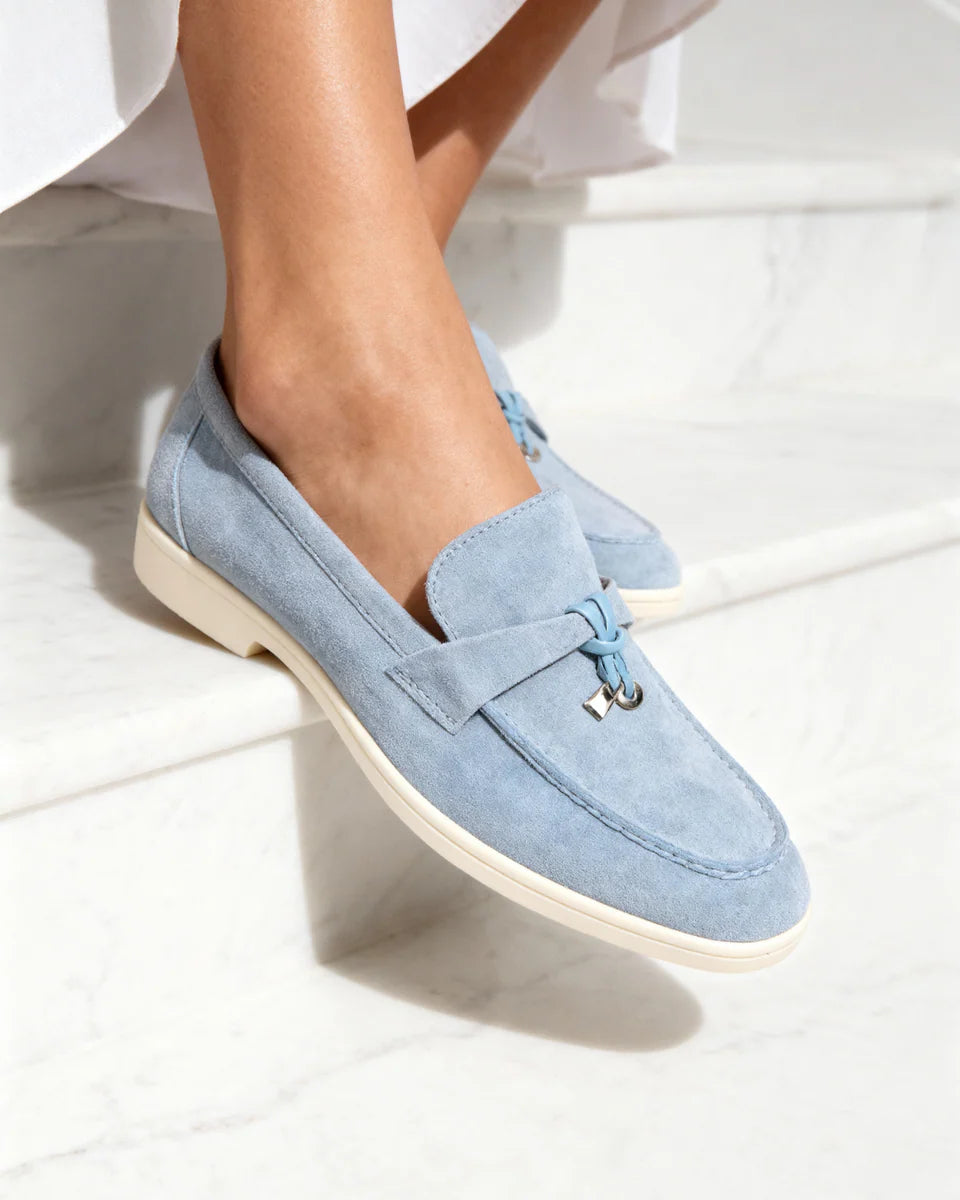PD#MR014 - Old Money Suede Lady Loafers