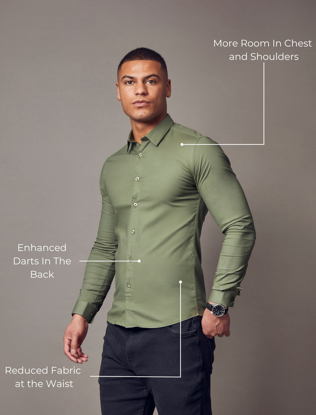 Rowe Slim Tailored Shirt